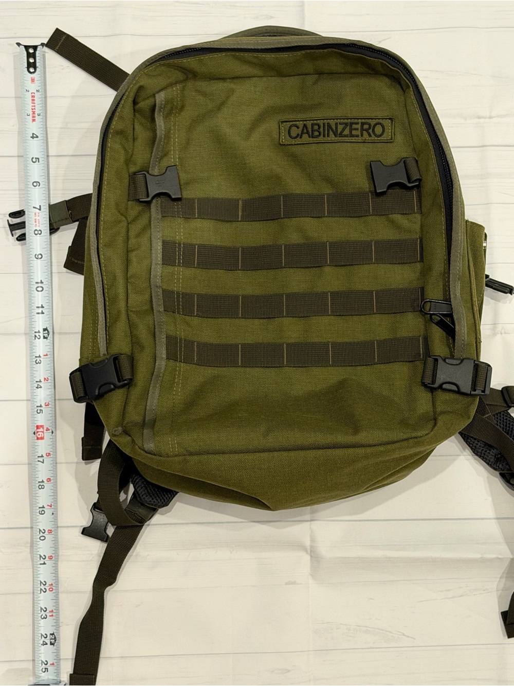 USED - CabinZero Military 28L – Military Green (2020 Version)